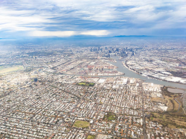 istock Aerial View Over Melbourne Australia 1153639881