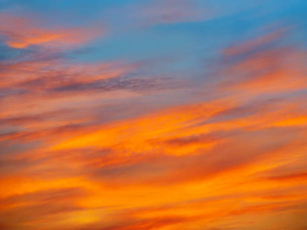 istock Bright colorful sky on evening sunset. 1153641416