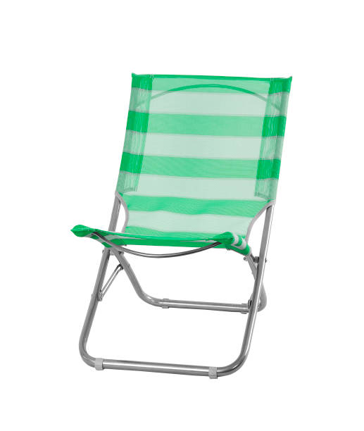 istock Camp chair isolated on white background 1153643012