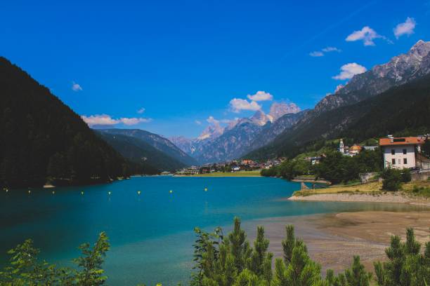 istock Lake at the Dolomites 1153646166