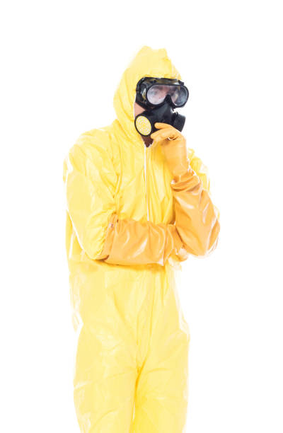 istock Man in protective clothing and in a thinking pose 1153647085