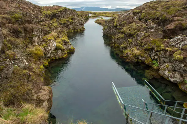 Photo of Silfra fissure in Thingvellir National Park, Iceland