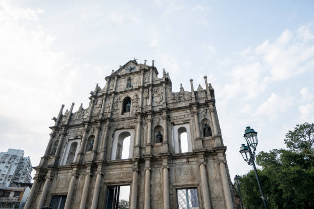 istock Macau's landmark:Ruins of St.Paul 1153650829