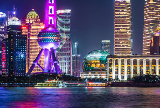 istock Shanghai Pudong with Oriental Pearl Tower 1153651274