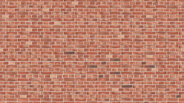Background of red brick wall seamless vector pattern Background of red brick wall seamless vector pattern backdrop for design stone wall background stock illustrations