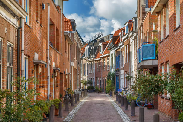 istock Street in Haarlem, Netherlands 1153658776