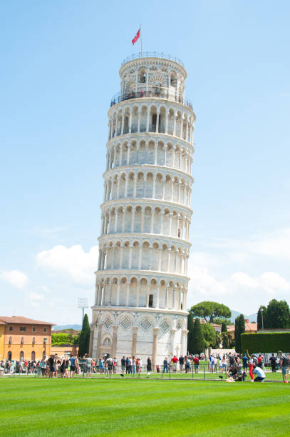 istock Pisa tower is a landmark place in Italy 1153661821