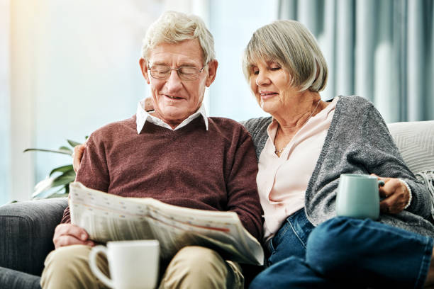 istock Having a look at what's happening with the world nowadays 1153662411