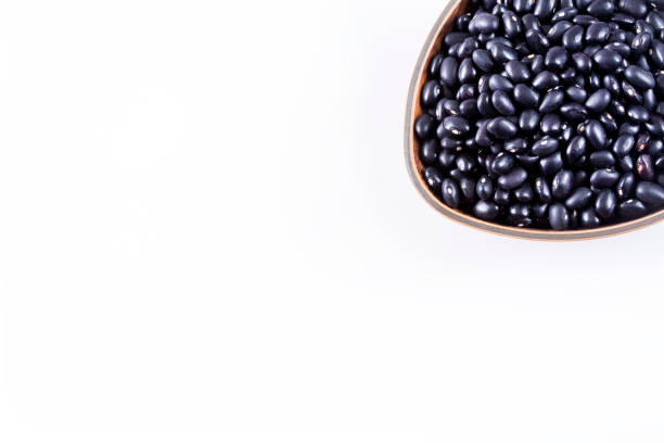 istock Raw black beans - Phaseolus vulgaris' Black turtle 1153664270