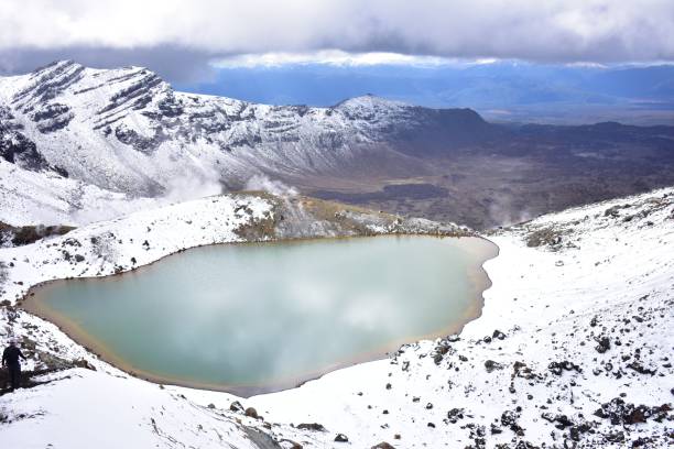 istock Tongariro Crossing - Blue Lake 1153672229