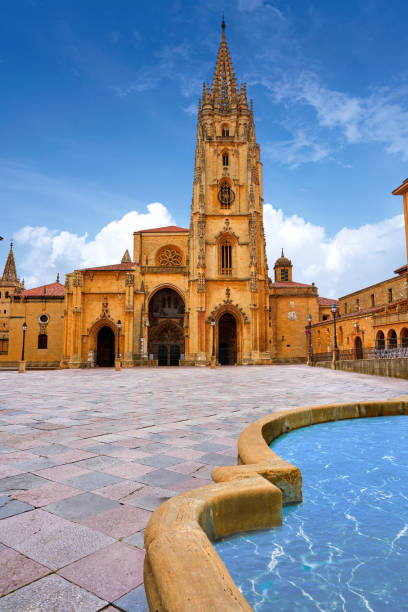 istock Oviedo Cathedral in Asturias Spain 1153672754