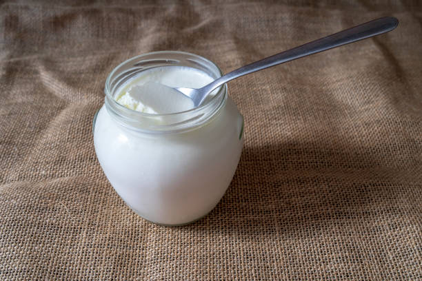 istock a sheep yoghurt pots from Bulgaria 1153673973