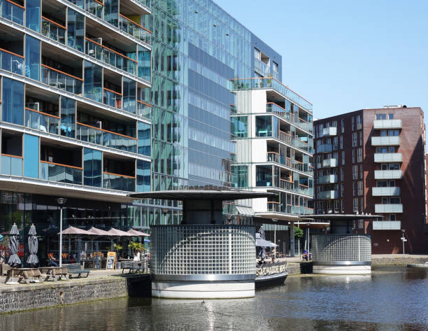 istock Modern buildings in Laakkwartier 1153675632