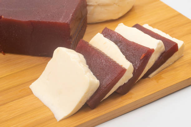 istock Brazilian Minas Cheese with Goiabada, Guava Dessert. 1153676051