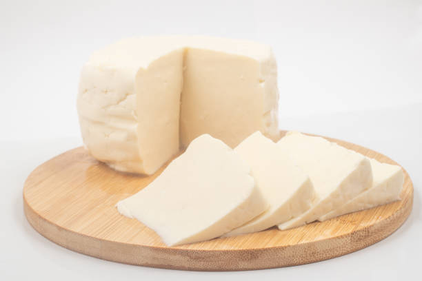 istock Brazilian Minas Cheese Sliced. 1153676923