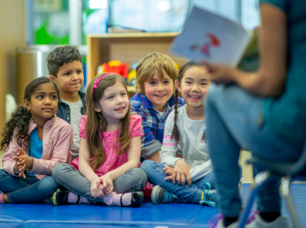 istock Kindergarten children in the classroom 1153679399