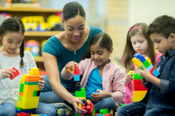 istock Kindergarten children in the classroom 1153679420