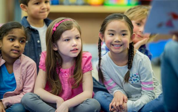 istock Kindergarten children in the classroom 1153679426
