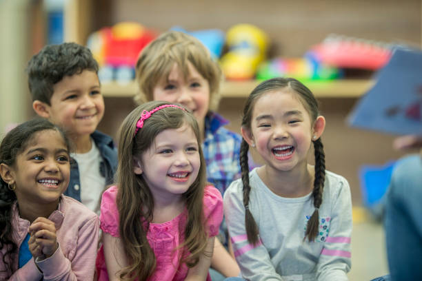 istock Kindergarten children in the classroom 1153679427