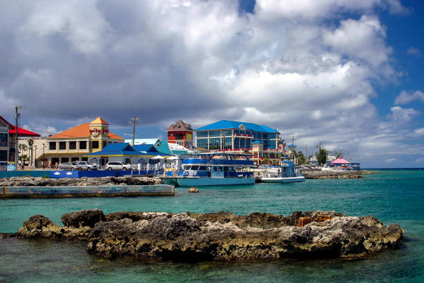 Tropical beach in Caribbean - Grand Cayman Island