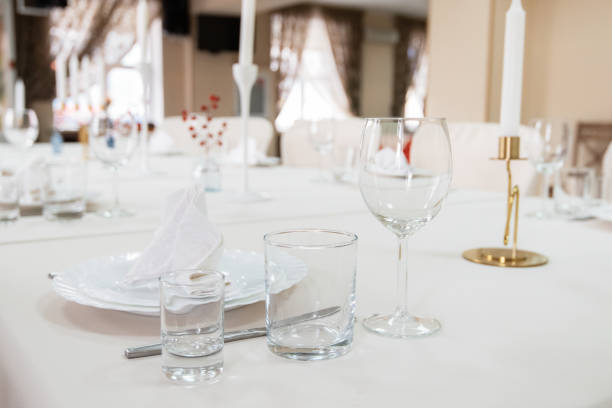 istock Detail of served table 1153683472
