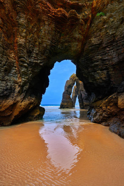 istock Playa Las Cathedrals Cathedral beach in Galicia Spain 1153687187