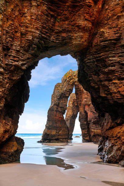 istock Playa Las Cathedrals Cathedral beach in Galicia Spain 1153692694