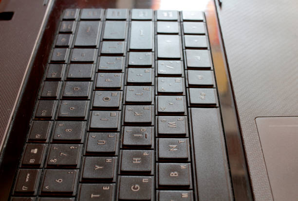 Printing on the laptop keyboard
