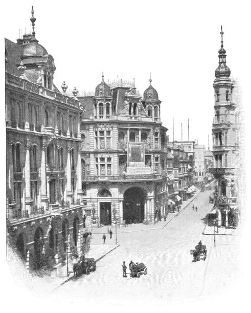 istock Friedrichstrasse in Berlin, Germany - Imperial Germany 19th Century 1153693876