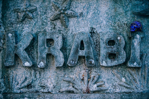 istock Krabi Concrete Sign 1153695162