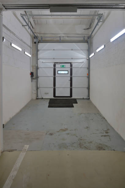 istock Corridor in an industrial premises 1153695366