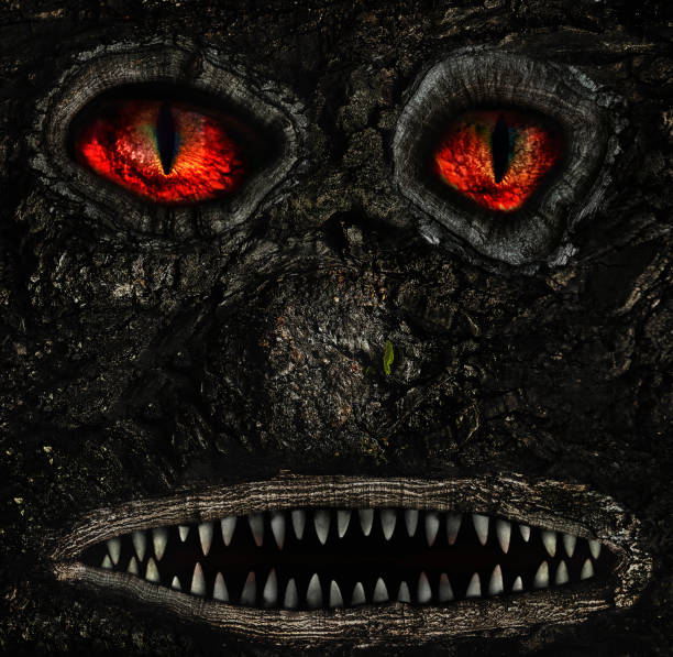 istock monster muzzle of wood bark close up 1153696608