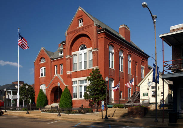 Oxford, Mississippi City Hall  1885 oxford mississippi photos stock pictures, royalty-free photos & images