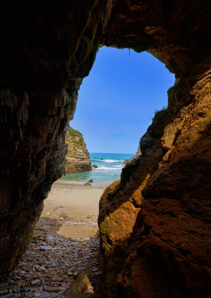 istock Playa Las Cathedrals Cathedral beach in Galicia Spain 1153697867