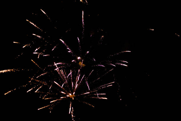 istock Fire works background mockup for desings. 1153701931