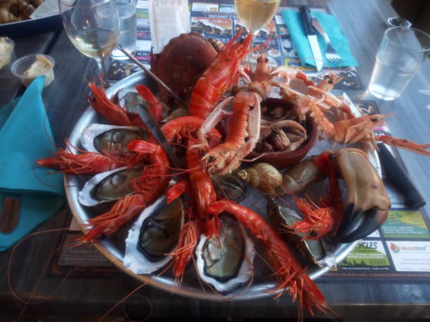 istock Seafood platter taken at the restaurant 1153702136