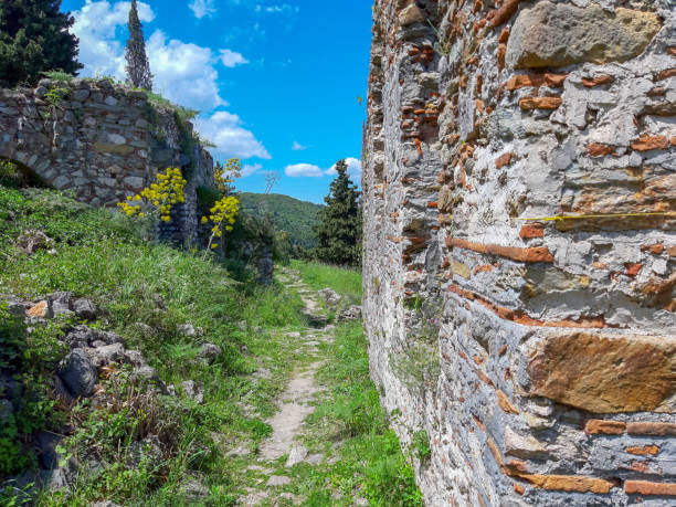 istock Mistras mysterious palace, Greece 1153703488