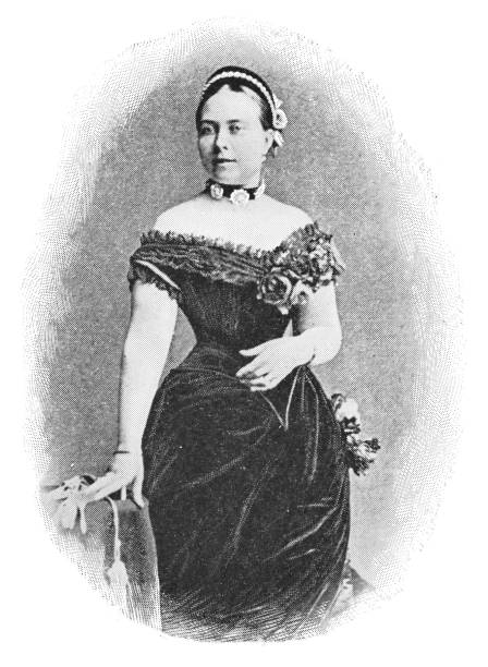 victoria, princesa real, emperatriz alemana y reina de prusia-alemania imperial 19th siglo - deutsches reich fotografías e imágenes de stock