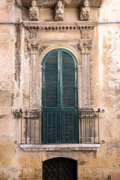 istock Shutters on old building : Italy 1153711278