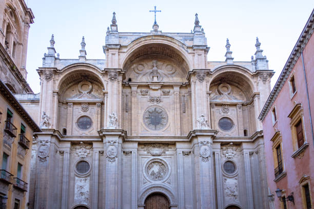 istock Church Top and Buildings in Granada, Spain 1153711408