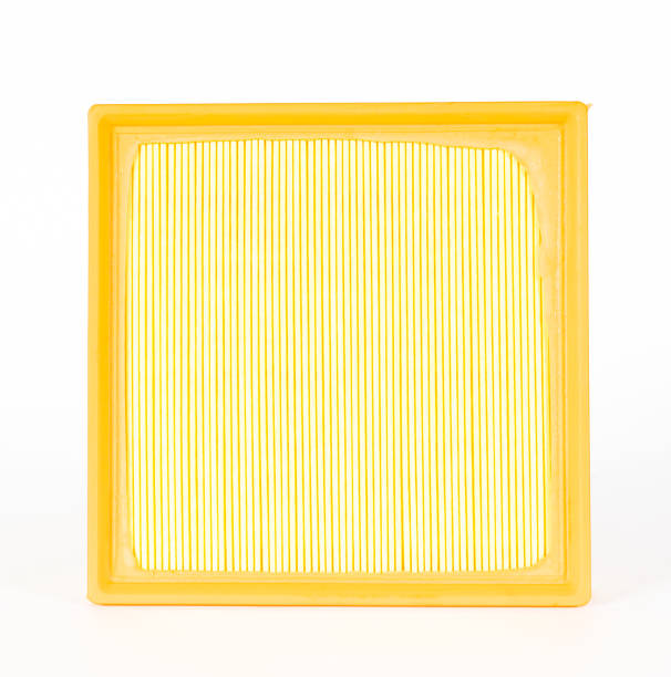 istock Sharp photo of air intake filter 1153712748