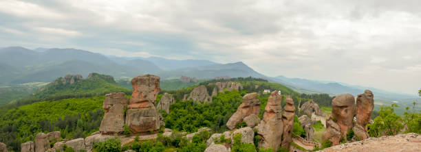 istock Panorama of rock formations at Belogradchik 1153714270