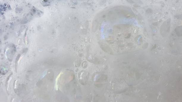 istock Soap suds and bubbles in close up 1153714751