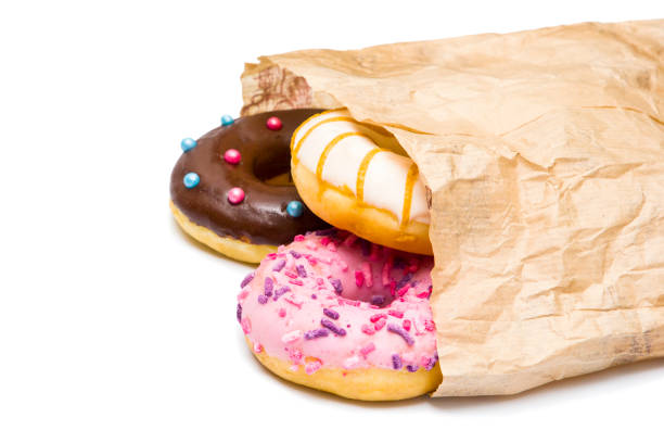 istock Beautiful delicious donut in the background 1153716068