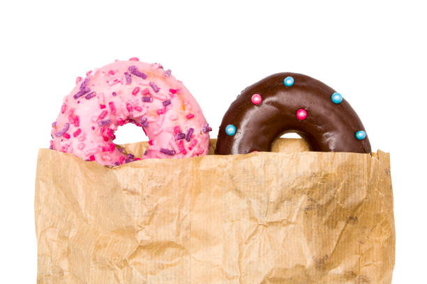istock Beautiful delicious donut in the background 1153717686