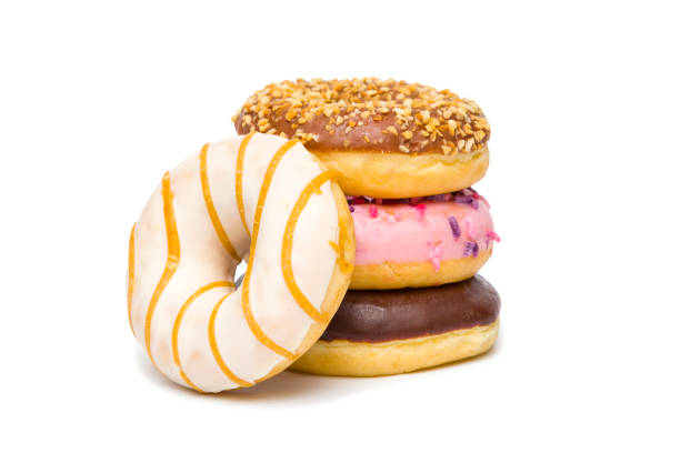 istock Beautiful delicious donut in the background 1153717731