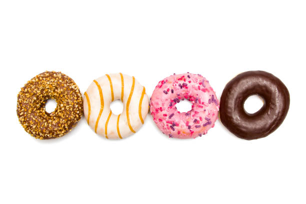 istock Beautiful delicious donut in the background 1153718700