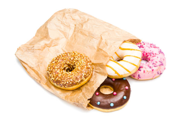 istock Beautiful delicious donut in the background 1153719306