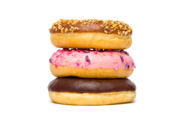 istock Beautiful delicious donut in the background 1153722575