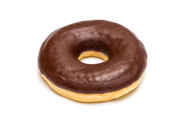 Beautiful delicious donut in the background stock photo